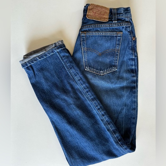 Genuine Vintage Levi’s 159 High Waisted Denim Jeans - Picture 3 of 14